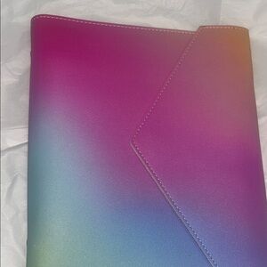 Erin Condren Vibrant Pink and Blue Pouch